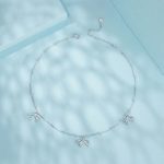 Ezüst nyaklánc masnikkal