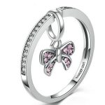 Strieborný prsteň s motýľom, 8