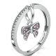 Strieborný prsteň s motýľom, 8