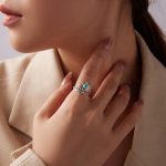 Ezüstgyűrű lótuszvirággal