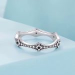 Ezüstgyűrű vintage stílusban, 6-os méret