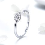 Ezüstgyűrű a végtelen jelével, 7-es méret