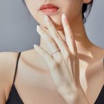 Ezüstgyűrű cirkóniumkristállyal, 6-os méret