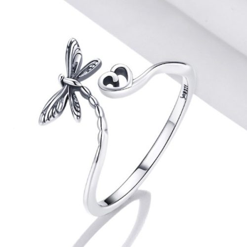 Ezüstgyűrű, szitakötő