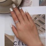 Ezüst női gyűrű, polip