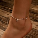 Ezüst bokalánc szívecskékkel