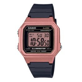   Pánske hodinky Casio Collection W-217HM-5AVEF, čierna/ružová